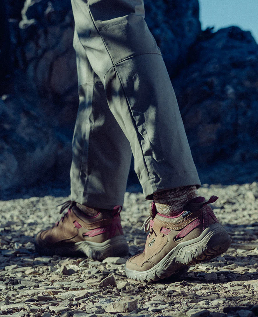 Women's Targhee IV Waterproof Hiking Shoe | Alloy/Granite Green - Image 9