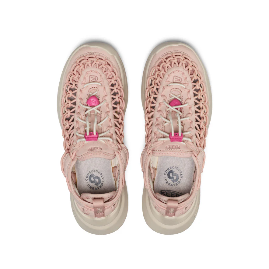 Women's UNEEK WK Sneaker  |  Cameo Rose/Pink Flambe - Image 4