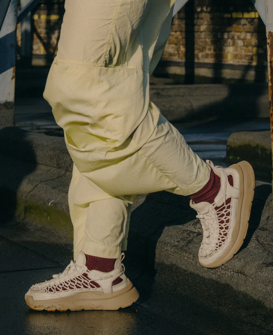 Women's UNEEK WK Sneaker  |  Cameo Rose/Pink Flambe - Image 9