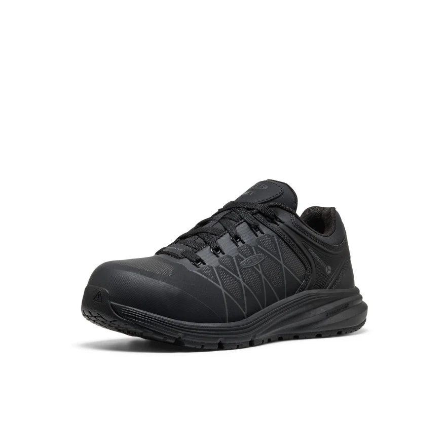 Women's Vista Energy XT Work Sneaker INT MET (Carbon Toe) | Black/Magnet - Image 3