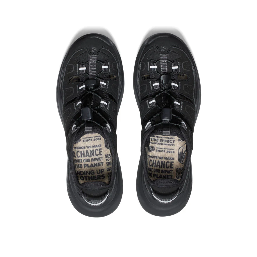 Women's WK450 Walking Sandal | Black/Black - Image 4